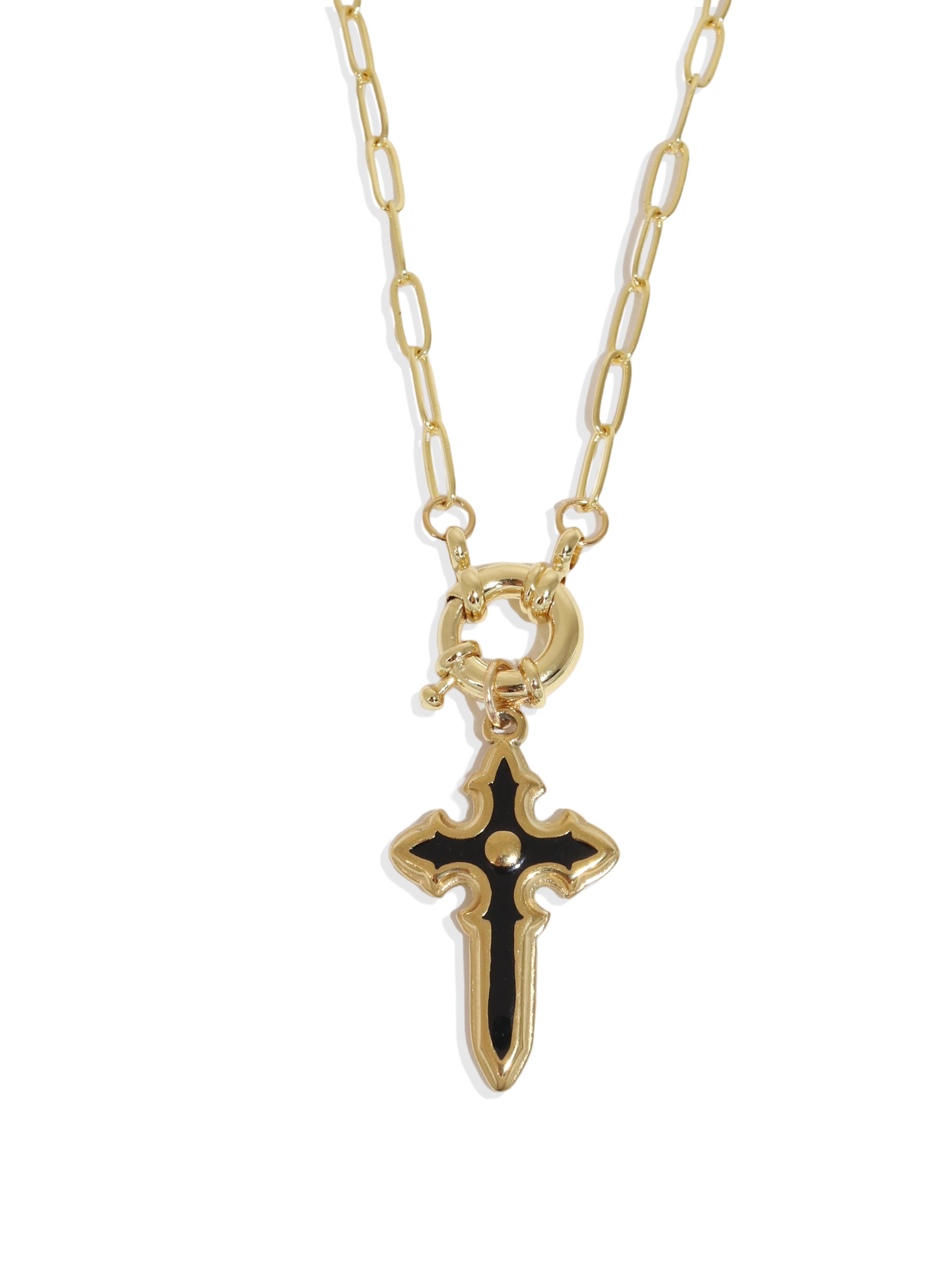 Esme Cross Necklace – Distorted Angels