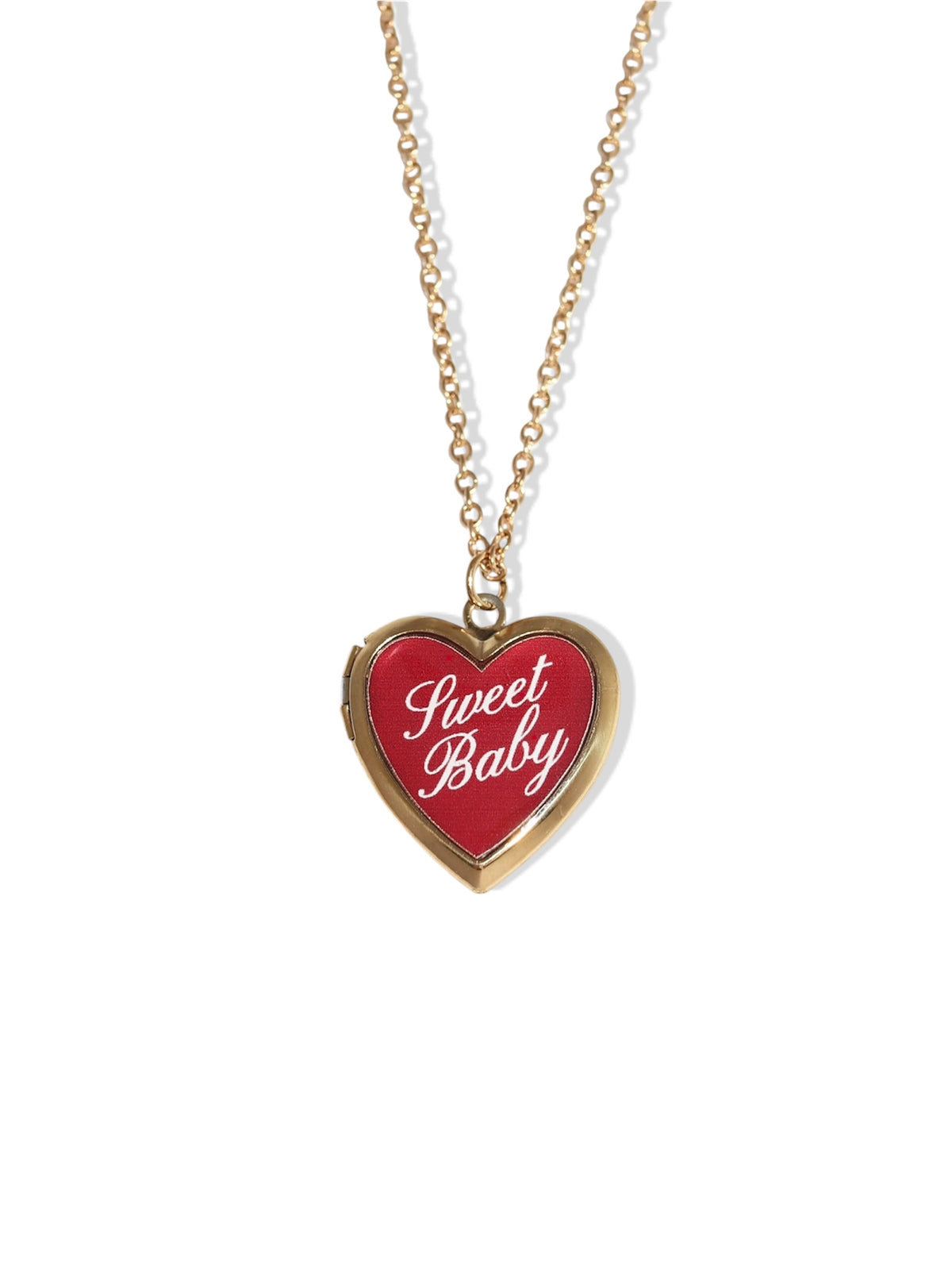 Sweet Baby Locket Necklace