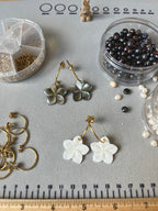 Pua Plumeria Hoops
