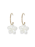Pua Plumeria Hoops