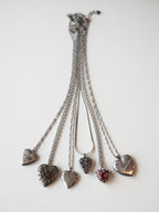 Amber Heart Necklace