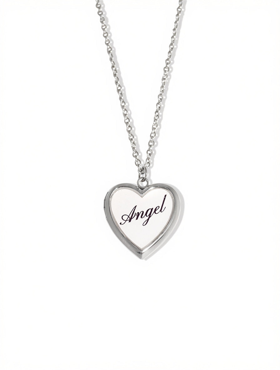 Angel Locket Necklace