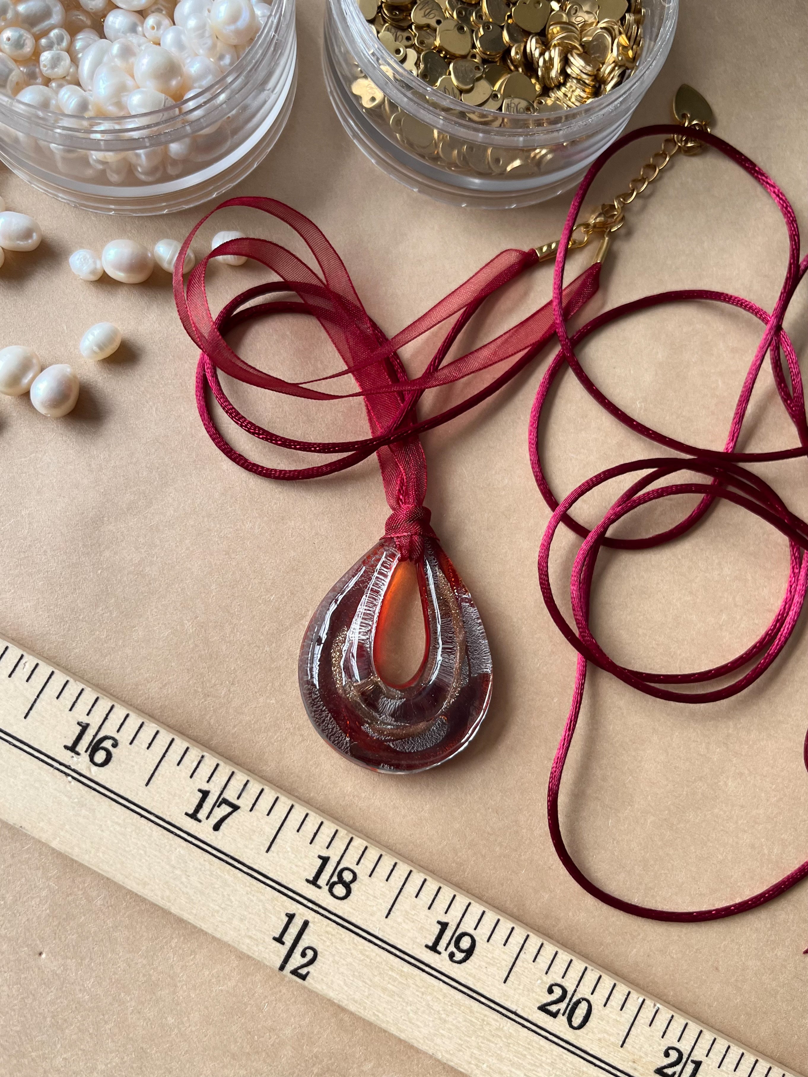 Ember Glass Necklace