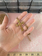 Lacework Cross Necklace