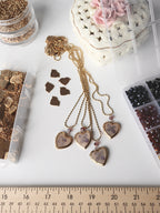 Lilac Locket Necklace