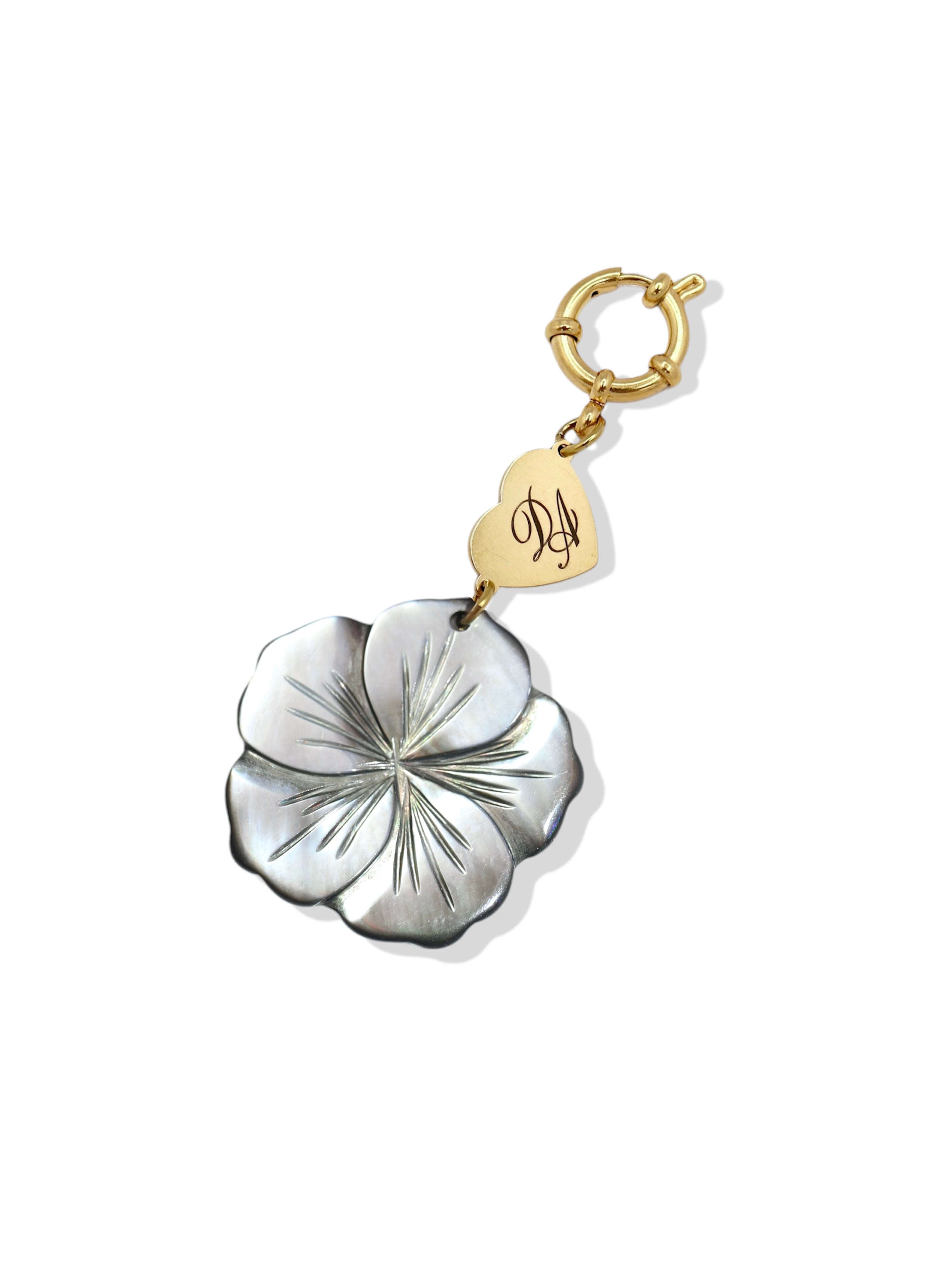 Hibiscus Seashell Charm