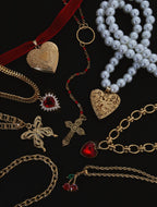 Rose Rosary Necklace