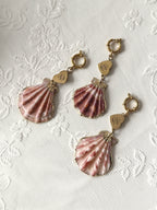 Coral Shell Charm
