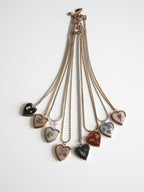 Lilac Locket Necklace