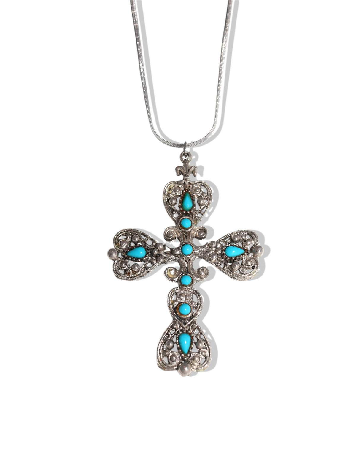 Silverado Cross Necklace