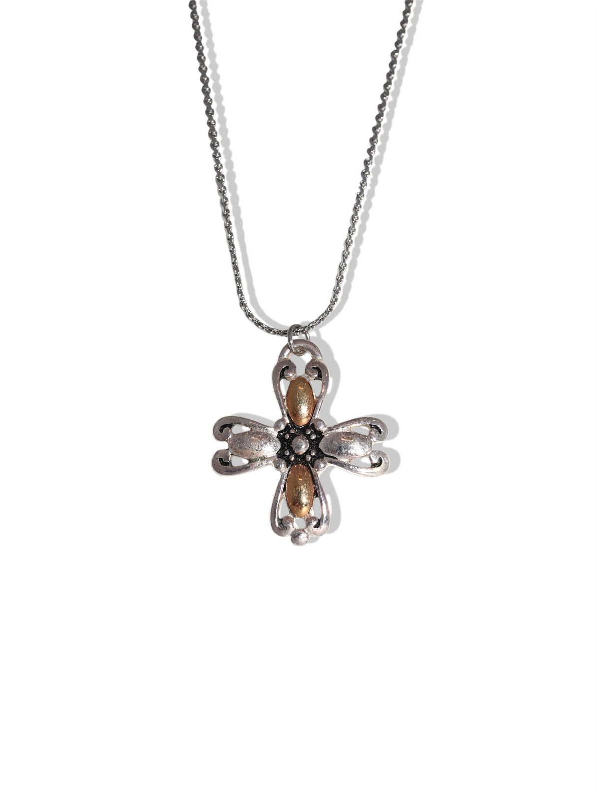Lucky Charm Cross Necklace