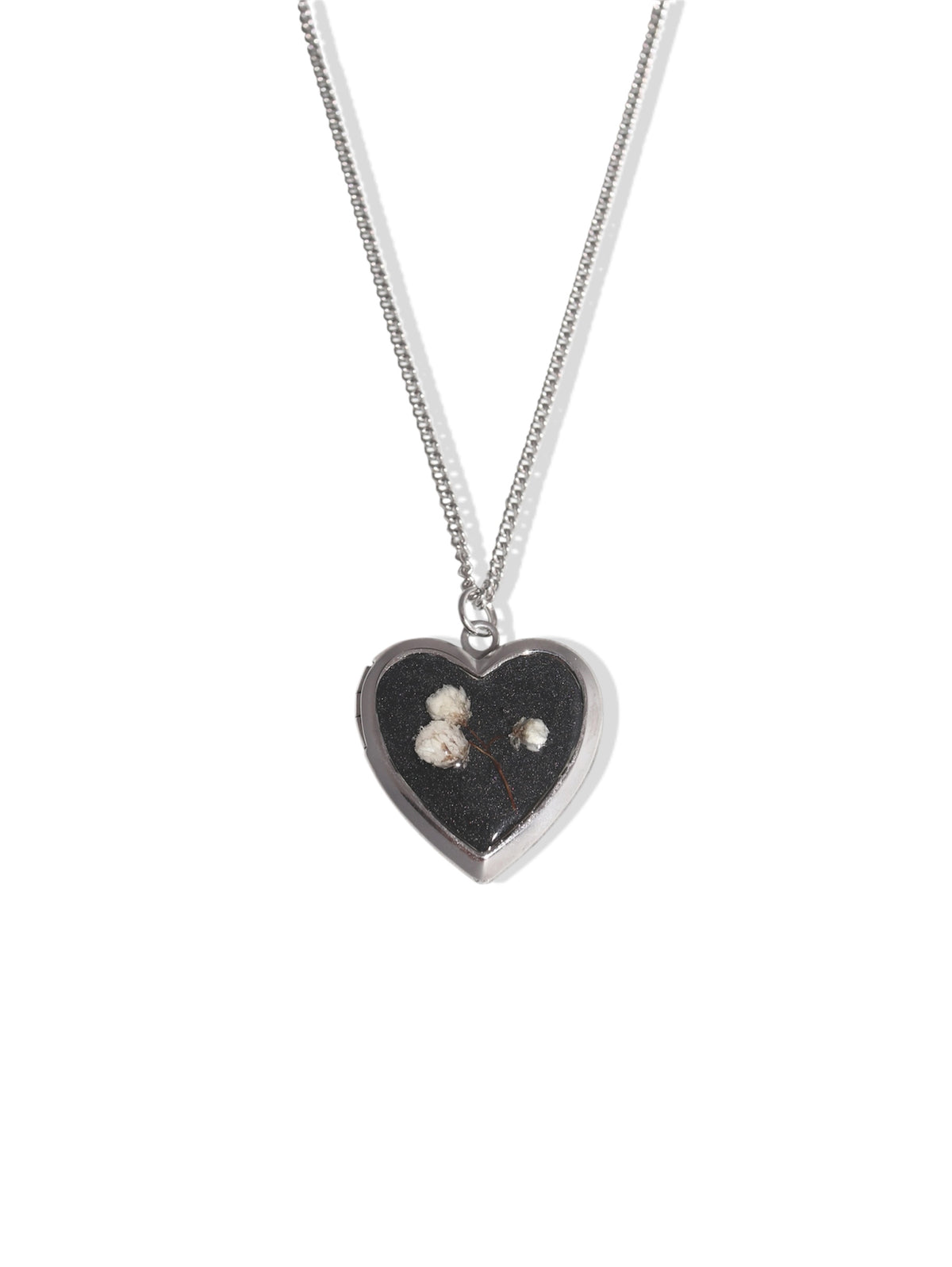 Moonflower Locket Necklace
