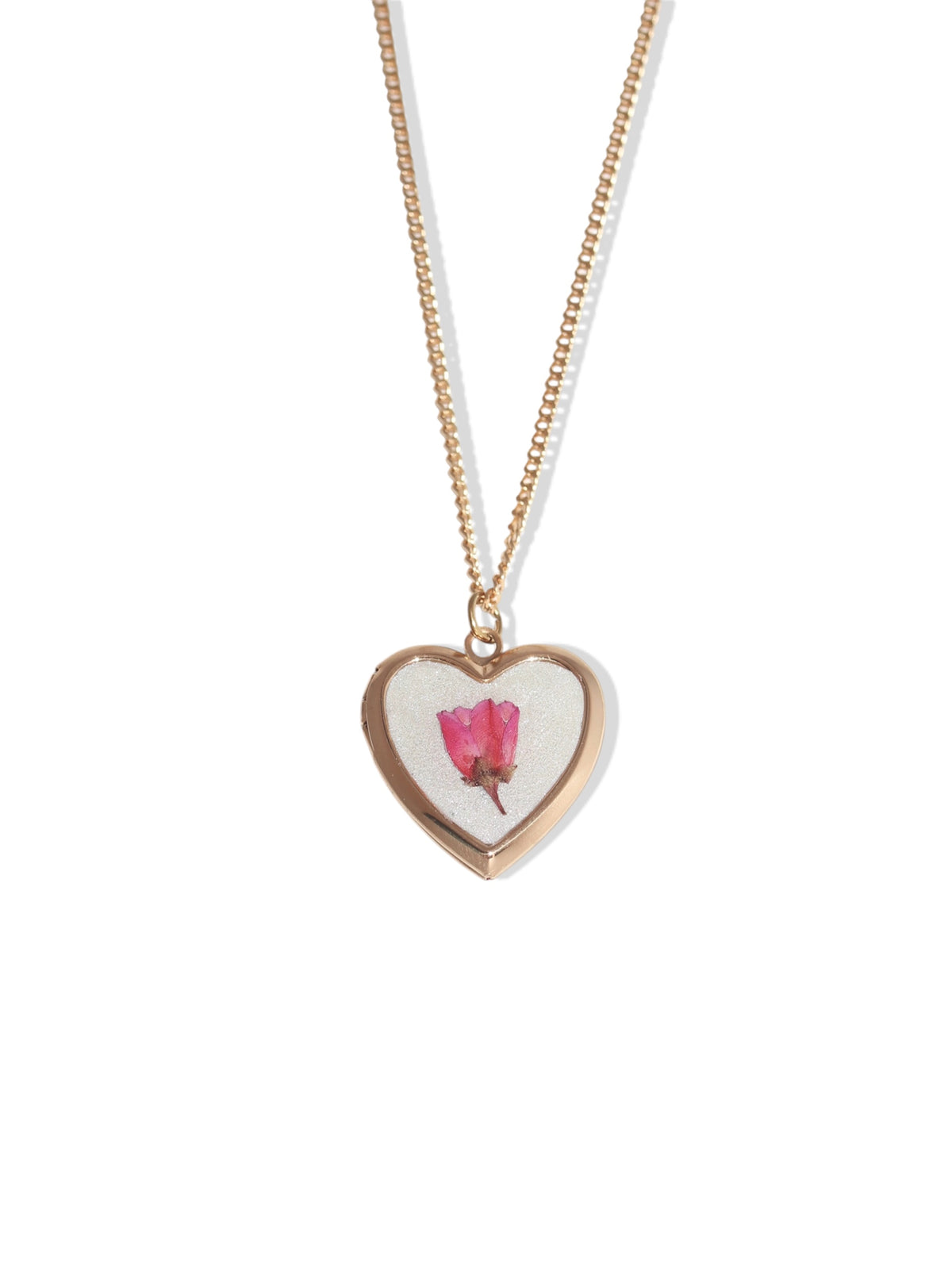 Forever Rose Locket Necklace