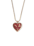 Scarlets Garden Locket Necklace