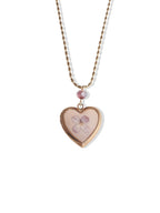 Lilac Locket Necklace