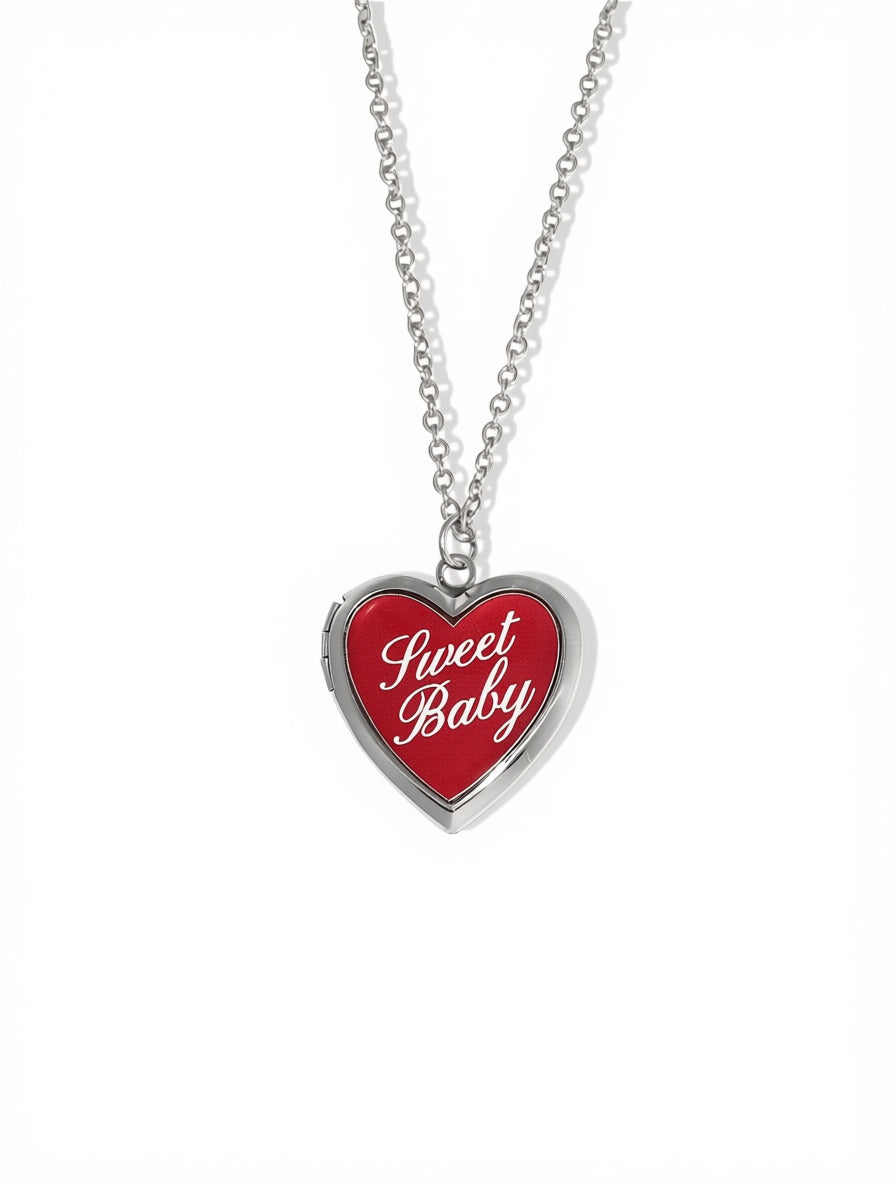 Sweet Baby Locket Necklace