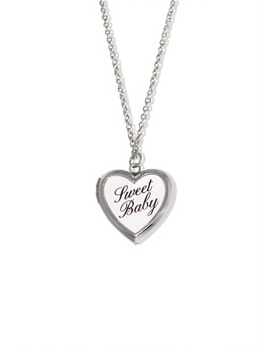 Sweet Baby Locket Necklace