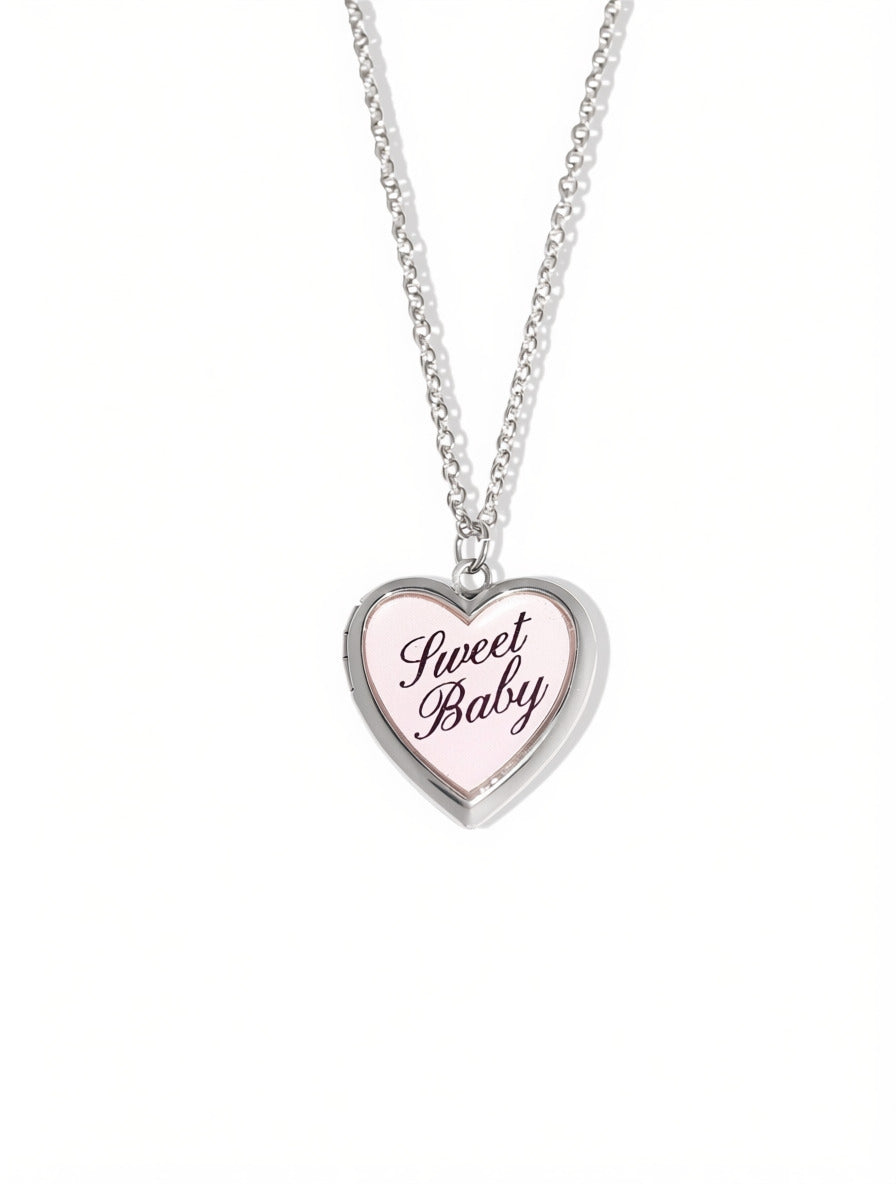 Sweet Baby Locket Necklace